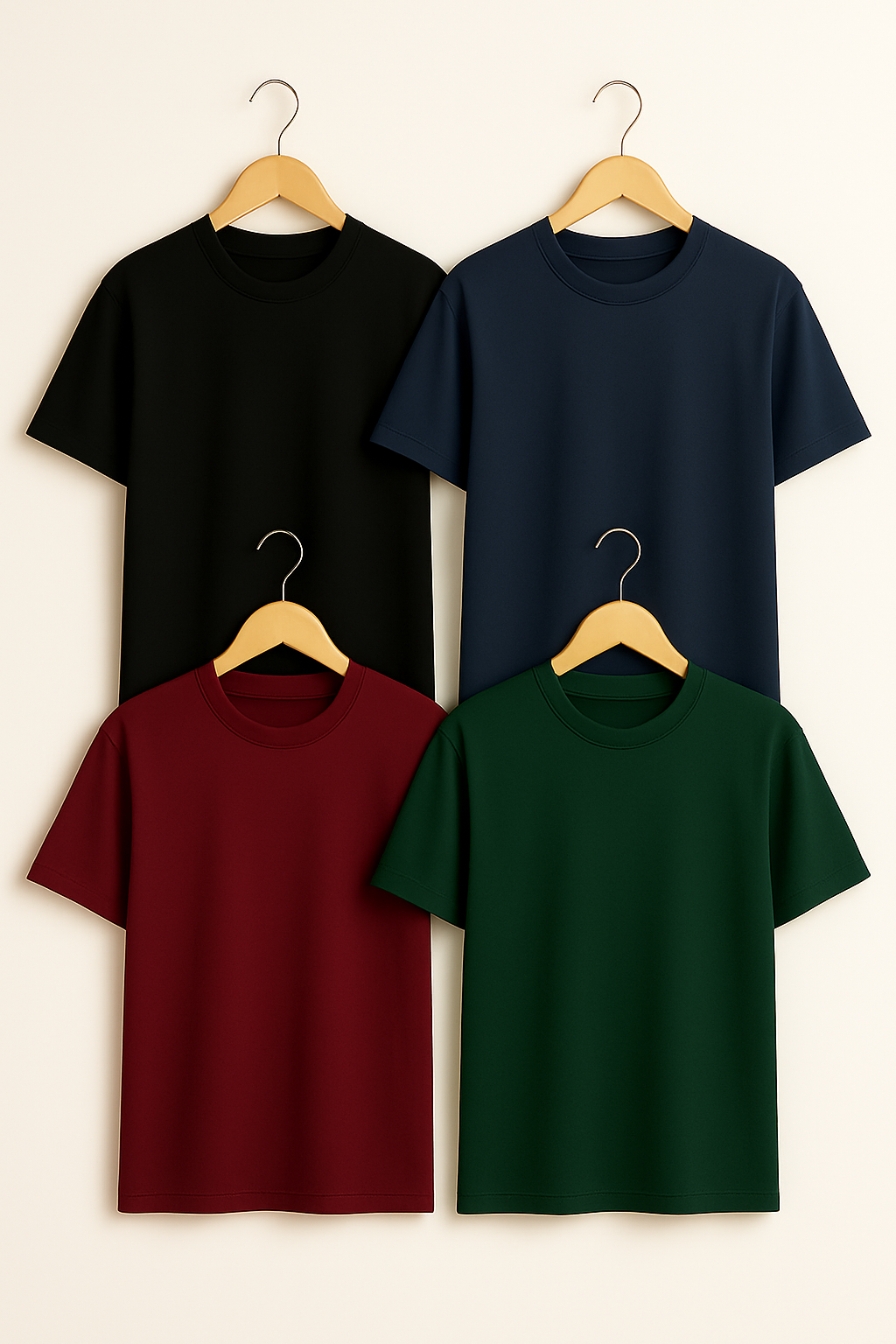 Premium T-shirts Pack Of 4